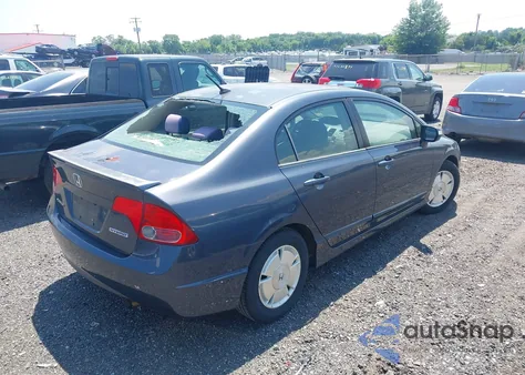 2008 Honda Civic Hybrid from USA, damaged, VIN JHMFA36238S013521